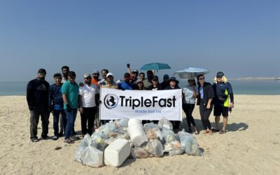 TripleFast Middle East’s Beach Cleanup Initiative: Saving Dubai’s Shorelines